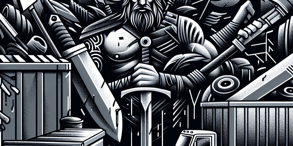 what-happens-to-your-brain-when-you-declutter Cluttered garage space with bins and boxes illustrating mental overload from disorganization.