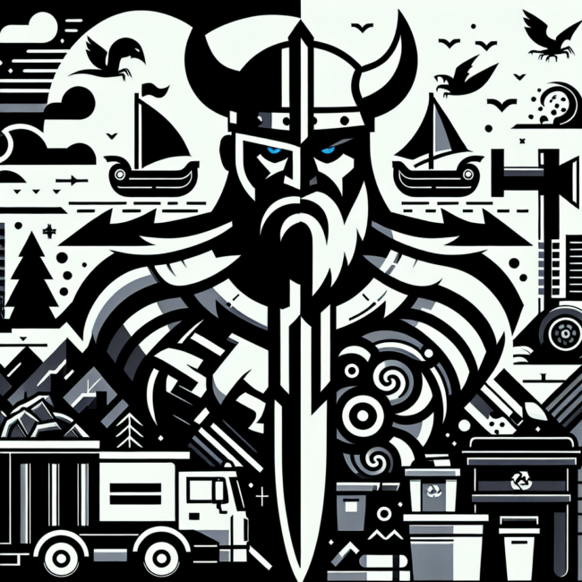 Modern garage conversion featuring bright living space with large windows and stylish décor