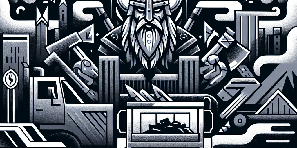 Garage under construction with foundation and framing in progress