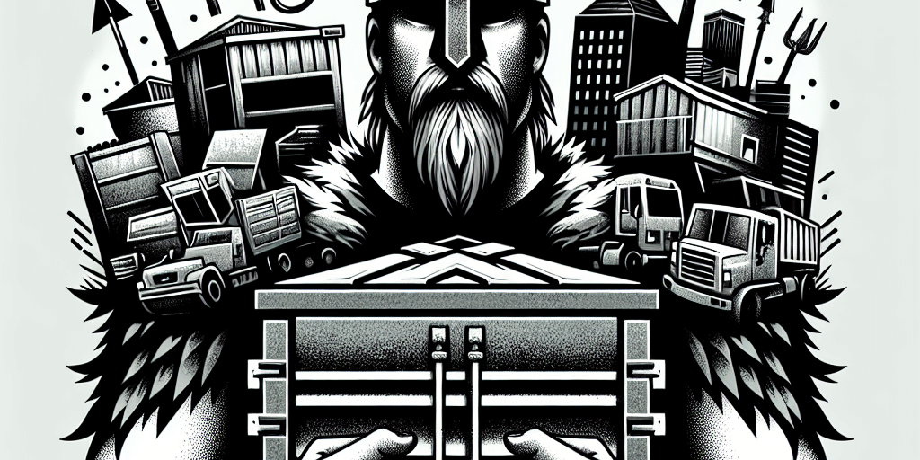 Organizing and sorting through a parent's belongings during a home cleanout process.