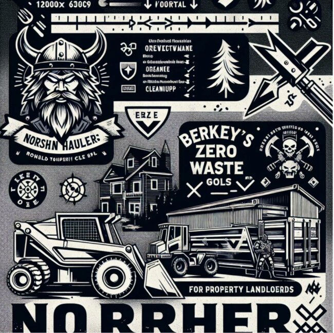 sons-of-odin-skid-steer-bobcat-viking-service Mighty Vikings from Sons of Odin hauling junk with a skid steer