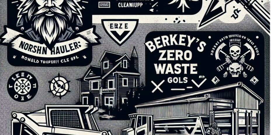 sons-of-odin-skid-steer-bobcat-viking-service Mighty Vikings from Sons of Odin hauling junk with a skid steer